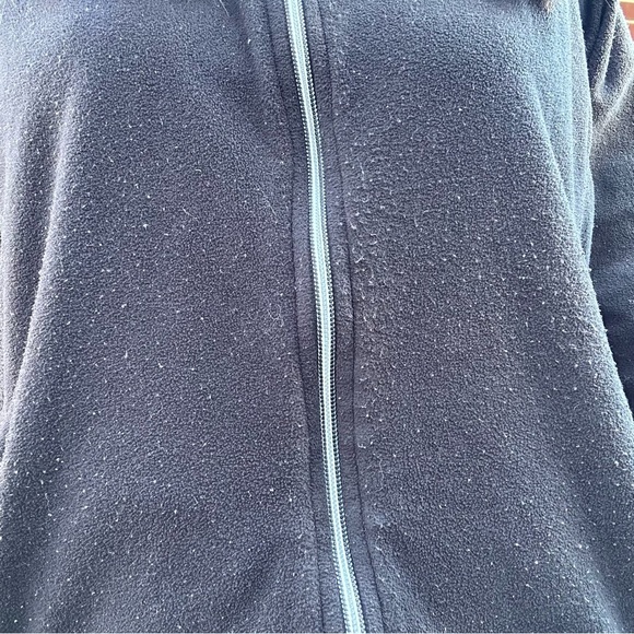 Tequila Tipsy And Tacos Fleece Jacket Size Medium Made In Ghana Pilling - Picture 5 of 9